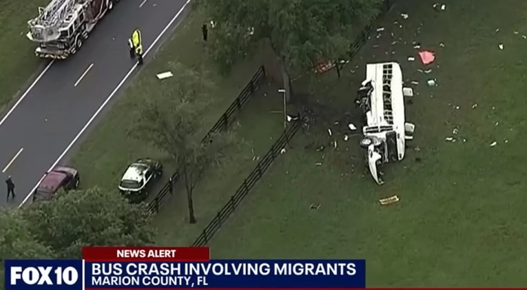 U nesreći na Floridi osam mrtvih, 40 ozlijeđenih. Uhićen pijani vozač
